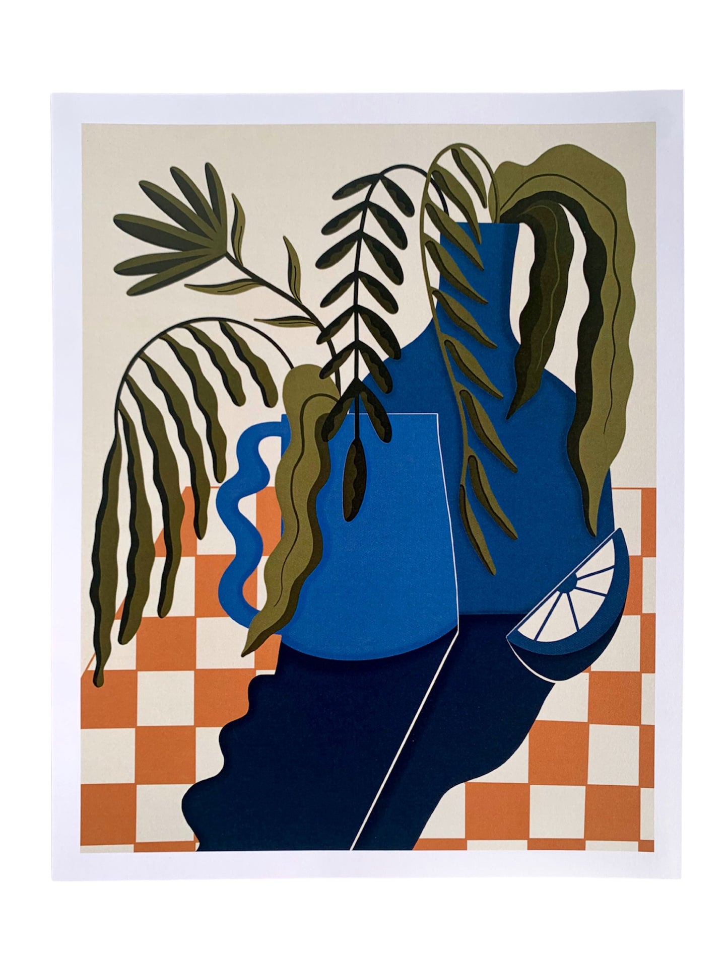 Leaf Still Life - 8x10 Art Print