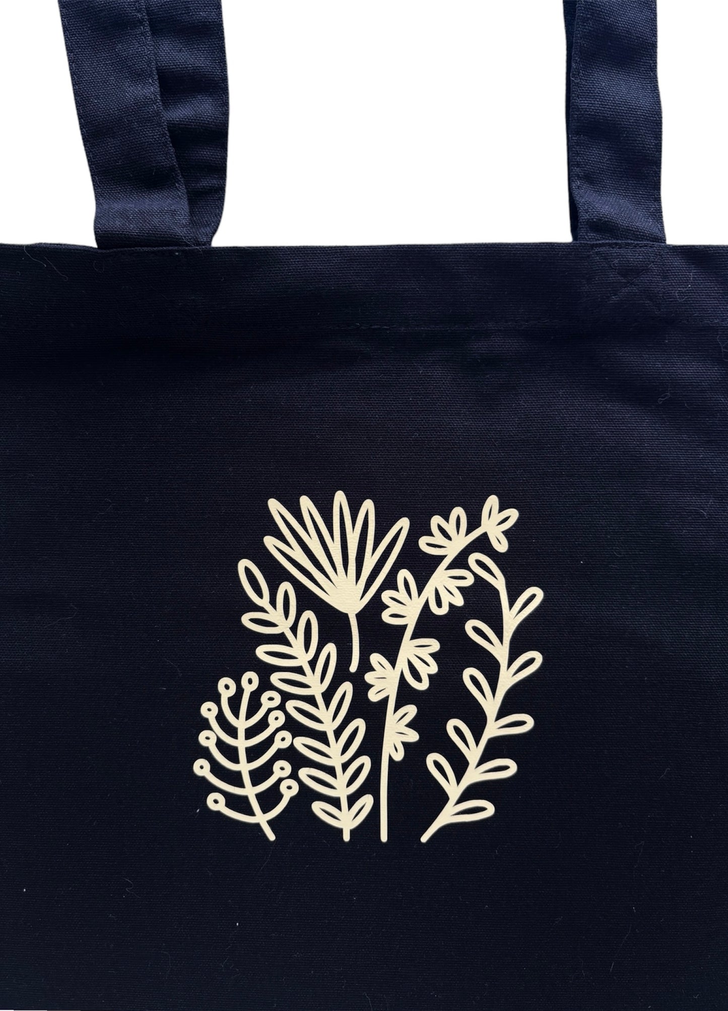 Leaves Canvas Tote