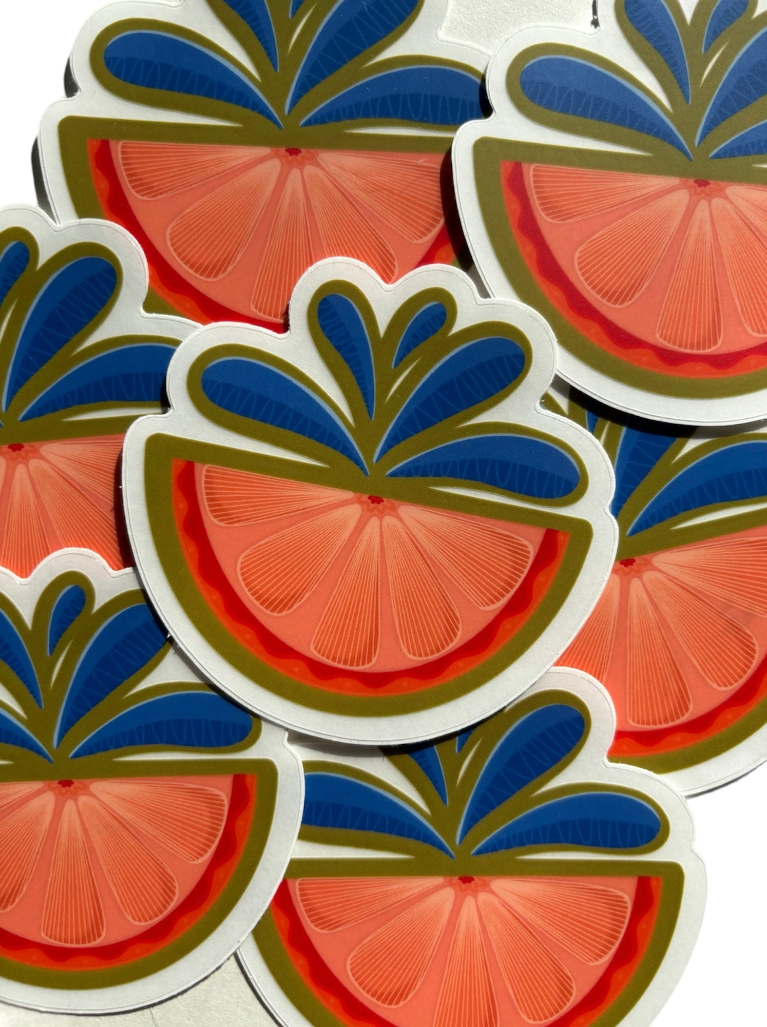 Citrus Clear Sticker – Emilia Art Stuff
