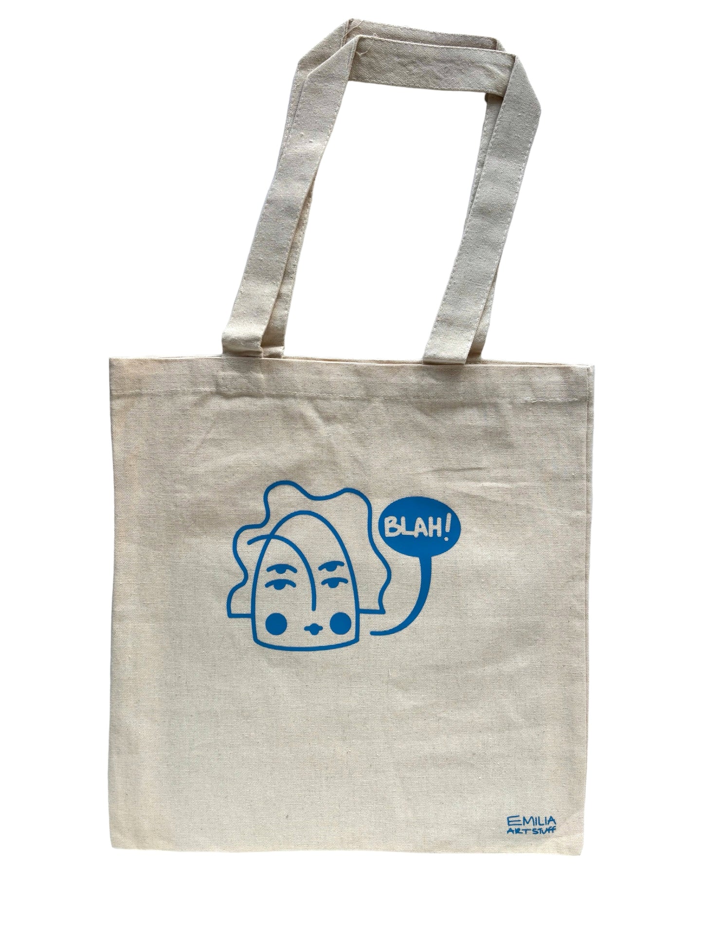 Blah Canvas Tote