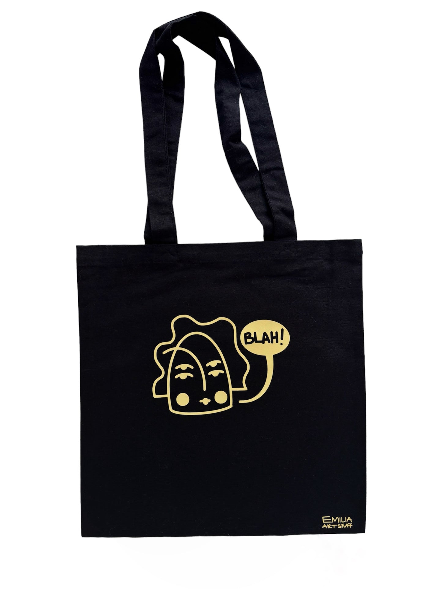 Blah Canvas Tote