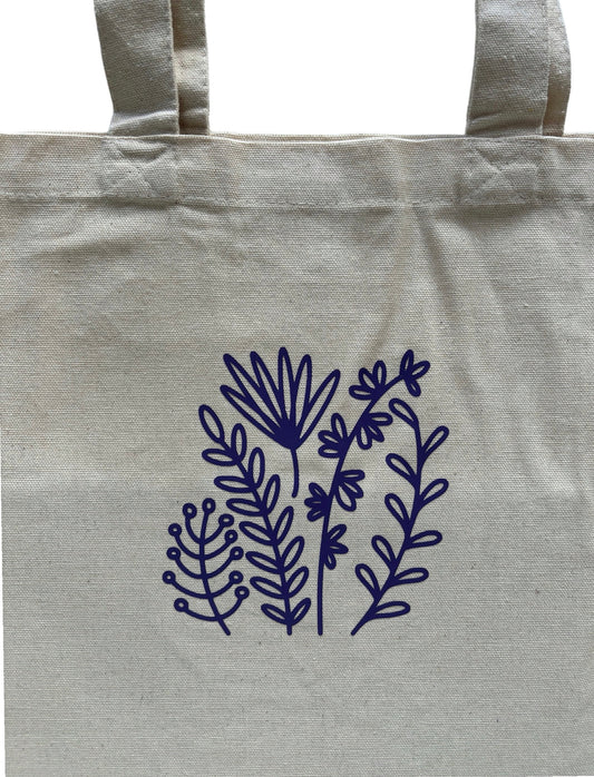 Leaves Canvas Tote