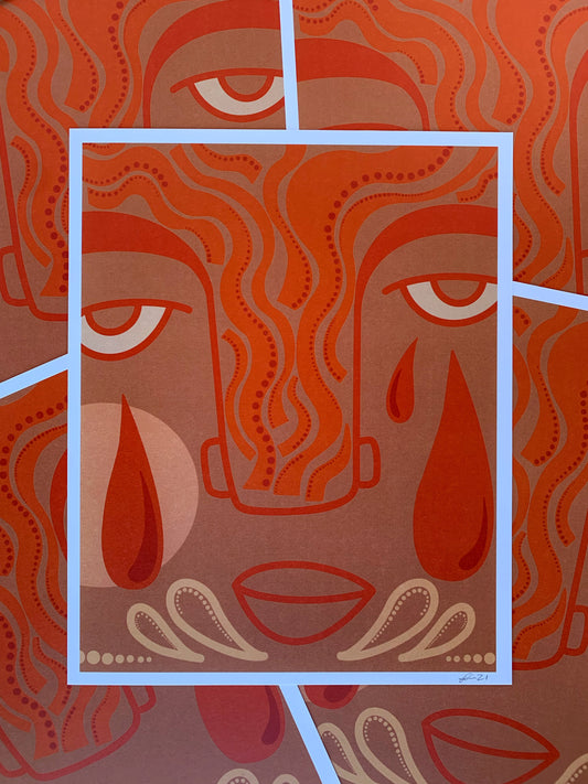 Rosa - 8x10 Art Print