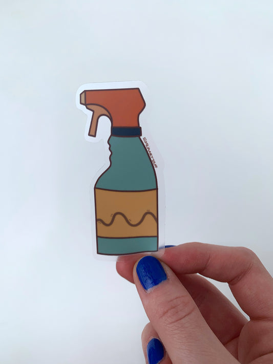Sprayer Clear Sticker