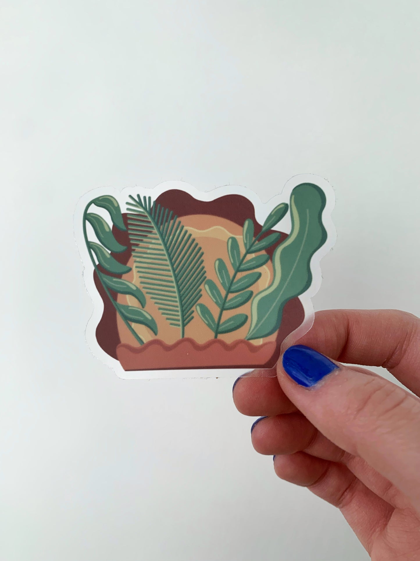Plant Clear Sticker