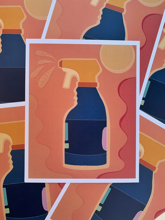 Sprayer - 8x10 Art Print